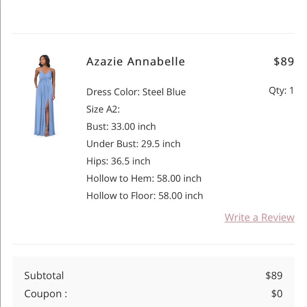 Maternity bridesmaid dress - Picture 6 of 6